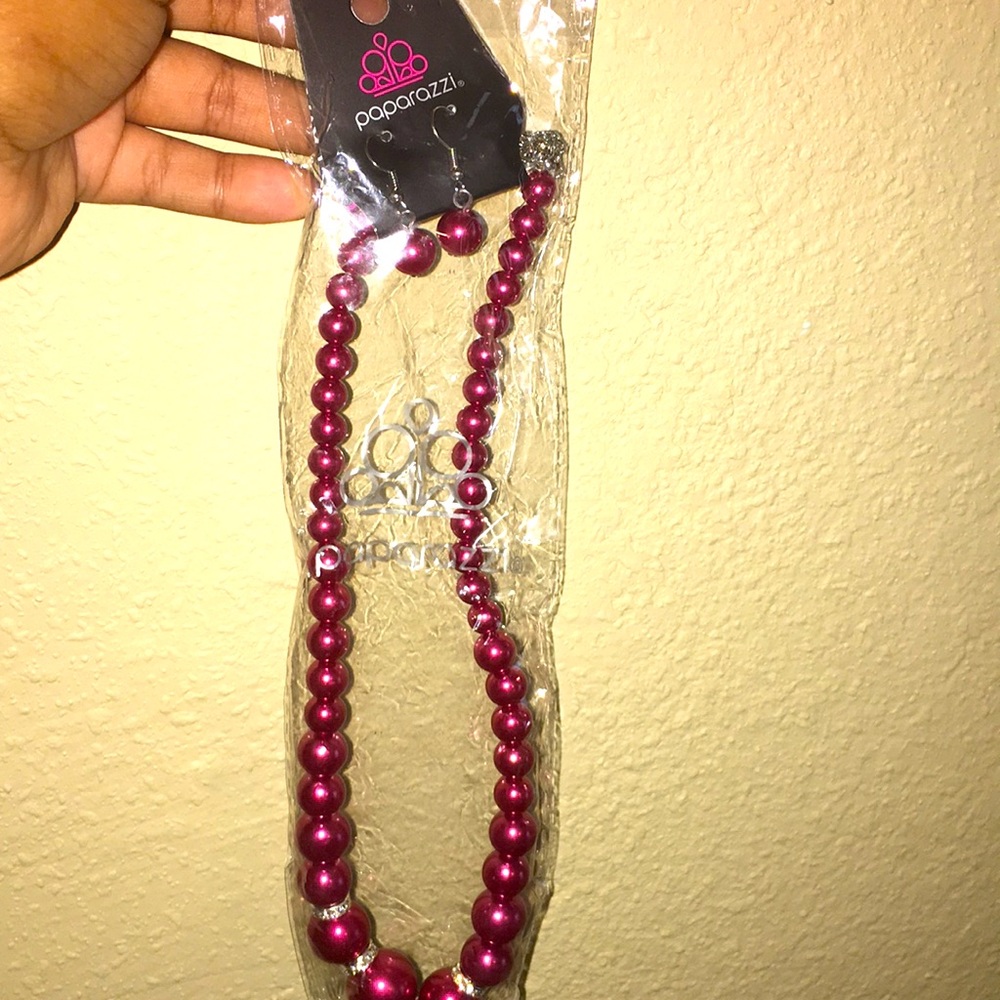 Necklaces and earrings